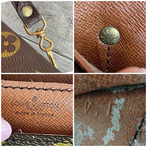 SOLD❌Authentic LOUIS VUITTON Monogram Double Rabat Shoulder bag/ Pochette - Picture 11 of 15